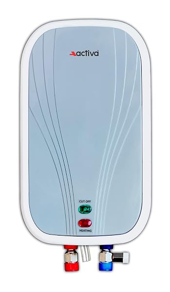 ACTIVA Volcano 3L Instant Water Heater Geyser | 3000W ISI Marked Copper Heating Element | Amazon sale