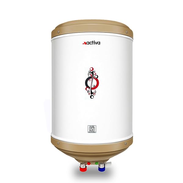 ACTIVA 10L Storage Water Heater Geyser | 3kW ISI Copper Heating Element | BEE 5 Star Rated Amazon sale