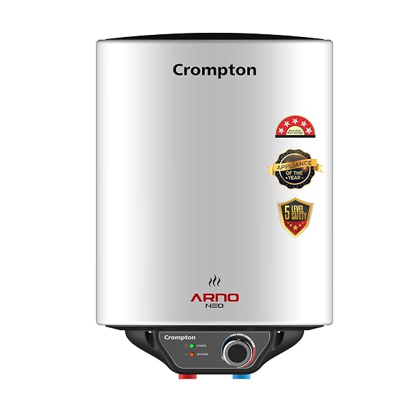 Crompton Arno Neo 15-L 5 Star Rated Storage Water Heater (Geyser) with Advanced 3 Level Sa Amazon sale