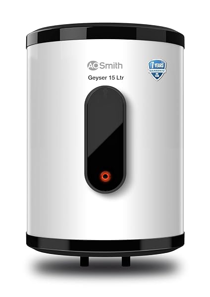 AO Smith Geyser VAS PLUS 15 Litre | 5 Star BEE Rating | Powerful 2KW Water Geyser for Bath Amazon sale