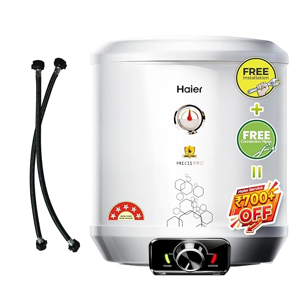 Haier Precis pro Water Geyser 10 Litre 5 Star 2000W Electric Storage Geyser Free Installat Amazon sale