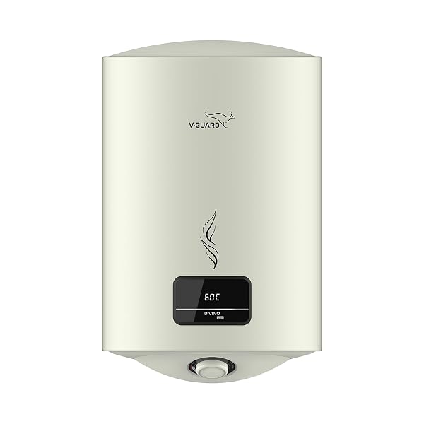 V-Guard Divino DG Geyser 25 Litre Water Heater with Digital Display | Suitable for Hard Wa Amazon sale