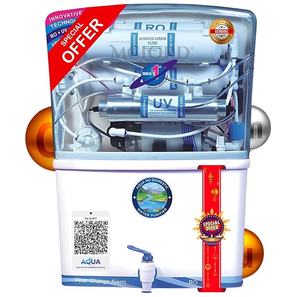 AquaX Pure Grand+ RO Water Purifier | RO+UV+Copper+Zinc | 10-Stage Advanced Purification | Amazon sale