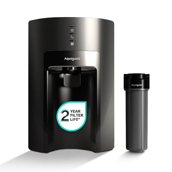 Aquaguard Delight Aquasaver RO+UV+UF+MC Tech | 2-year filter life | With Mega Sediment fil Amazon sale