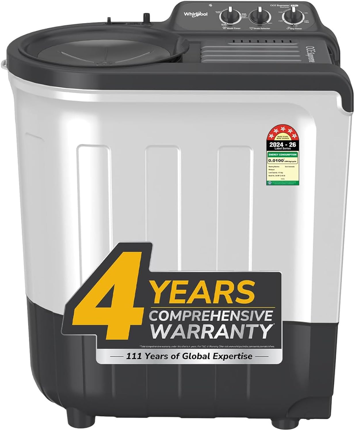 Whirlpool 6.5 Kg 5 Star Magic Clean Semi-Automatic Top Loading Washing Machine (MAGIC CLEA Amazon sale