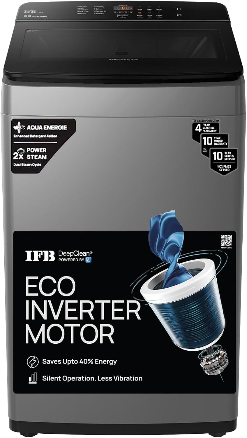IFB 7 Kg 5 Star AI Powered DeepClean® Technology Fully Automatic Top Load Washing Machine Amazon sale