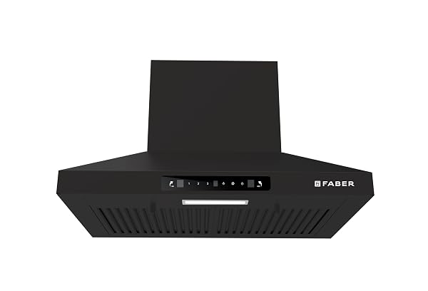 Faber Pluto 60 cm 1000 m³/hr Wall Mounted Kitchen Chimney | Baffle Filter | Touch Control Amazon sale