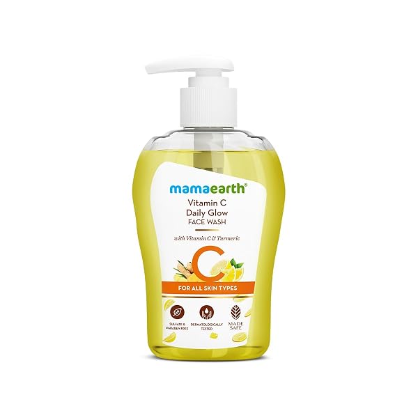 Mamaearth Vitamin C Face Wash for Women & Men 250ml- Toxin-Free & Oil-Free Face Wash for A Amazon sale