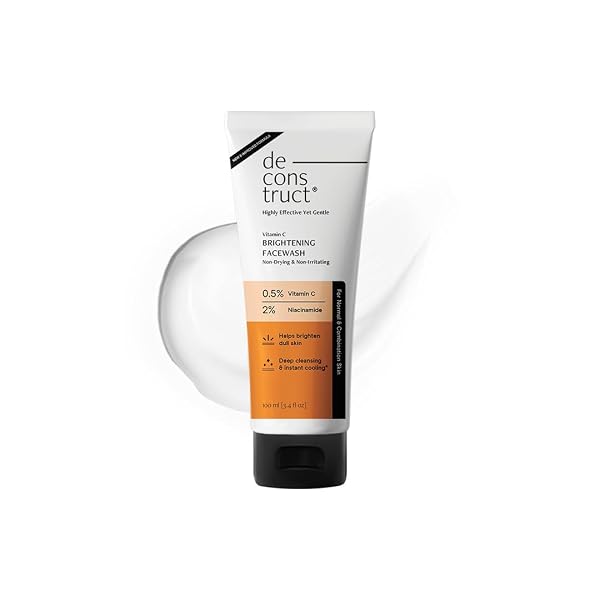 Deconstruct Vitamin C Brightening Face Wash, Brightens & Fades Dark Spots -100ml Amazon sale