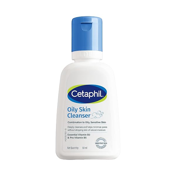 Cetaphil Oily Skin Cleanser Face Wash 59ml | Deep Cleansing for Oily, Acne Prone Skin | Ge Amazon sale