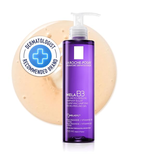 La Roche-Posay Mela B3 Anti-Dark Spots Face Wash with Niacinamide, 200ml REDUCES VISIBLE P Amazon sale