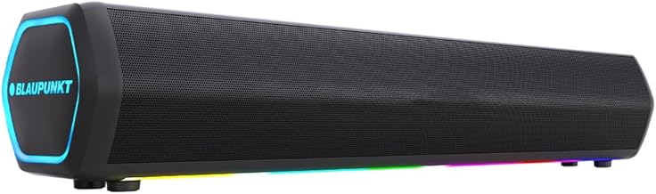 Blaupunkt Newly Launched SBA20 Pro 25W Bluetooth Soundbar with 2000mAh Battery I RGB Light Amazon sale