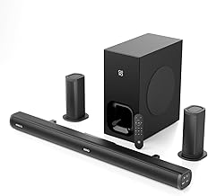 GOVO GoSurround 990 Dolby Digital | 525W Sound bar, 5.1 Channel Home Theatre, 6.5