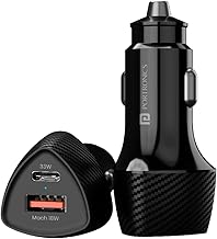 Portronics 51W Car Power 16 Fast Car Charger with Dual Output Amazon sale
