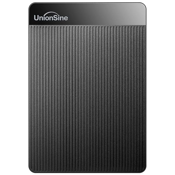 UnionSine External Hard Disk Drive 1TB Portable HDD USB 3.0 Black Compatible with PC Amazon sale