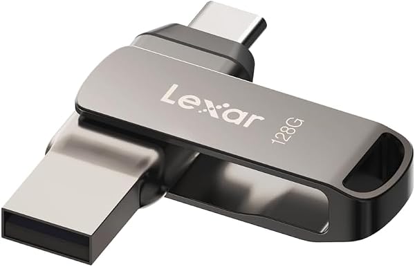 Lexar 128GB Pen Drive Dual Drive D400 USB 3.2 Type-C & Type-A Flash Drive for Storage Expa Amazon sale