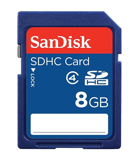 SanDisk 8GB Class 4 SDHC Memory Card (SDSDB-008G-B35) Amazon sale