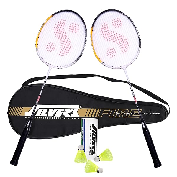 Silver's Aluminium Fire Badminton Kit Amazon sale