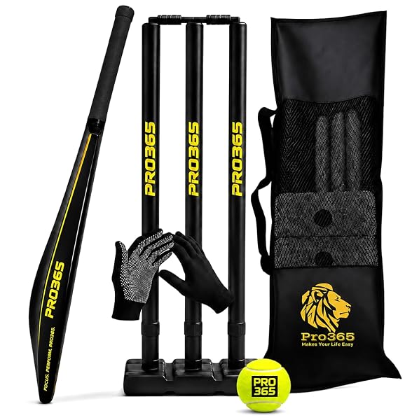 PRO365 Full Big Size Premium Complete Cricket Kit – Full Length Bat Amazon sale