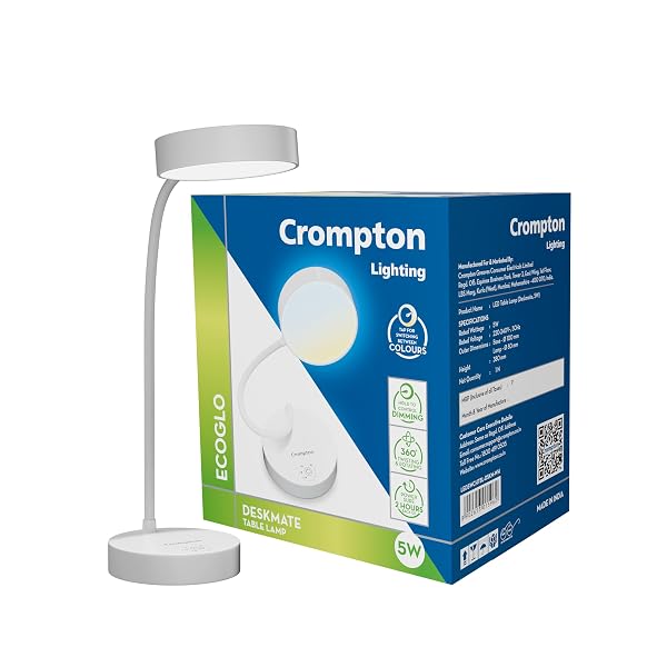 Crompton Deskmate 5W USB Rechargeable LED Desk Lamp Amazon sale