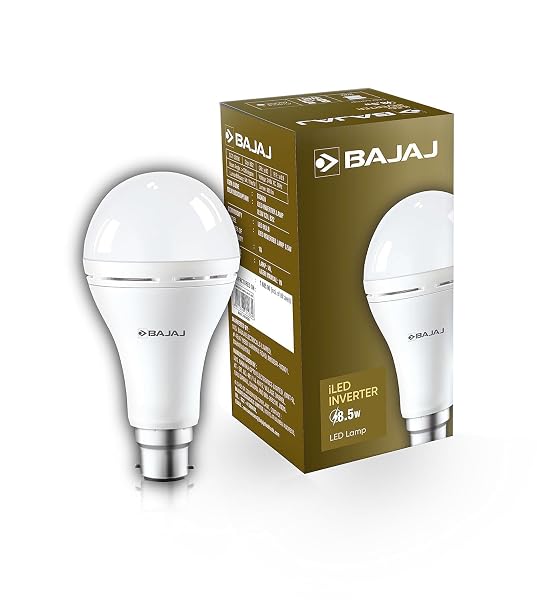 Bajaj iLED 8.5W Rechargeable Emergency Inverter LED Bulb Amazon sale
