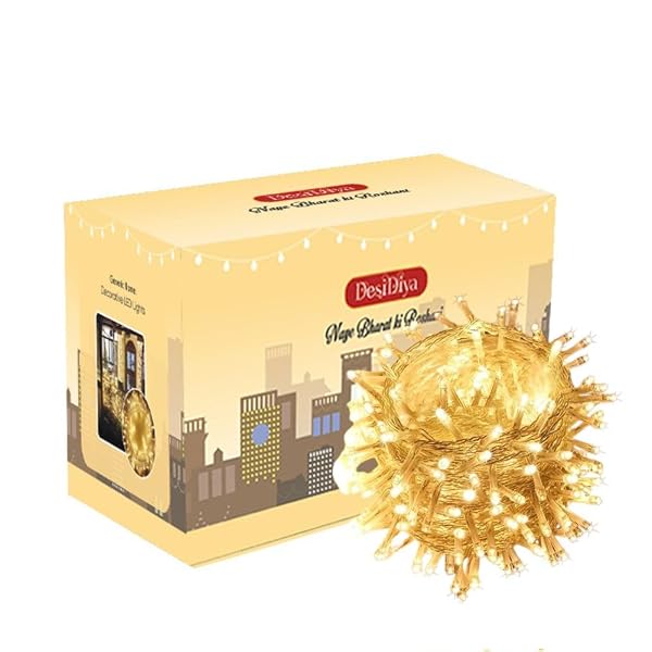 DesiDiya® 35 Feet Long LED Power Pixel Serial String Light, 360 Degree Light in Bulb Amazon sale