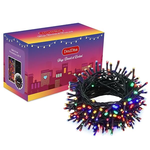 Desidiya ® Plastic 10 Meter LED Decorative String Fairy Rice Lights for Home Decoration In Amazon sale