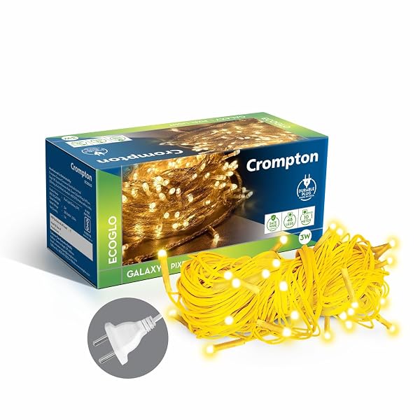 Crompton Galaxy Pixel Ladi Light 3W, 10m Amazon sale