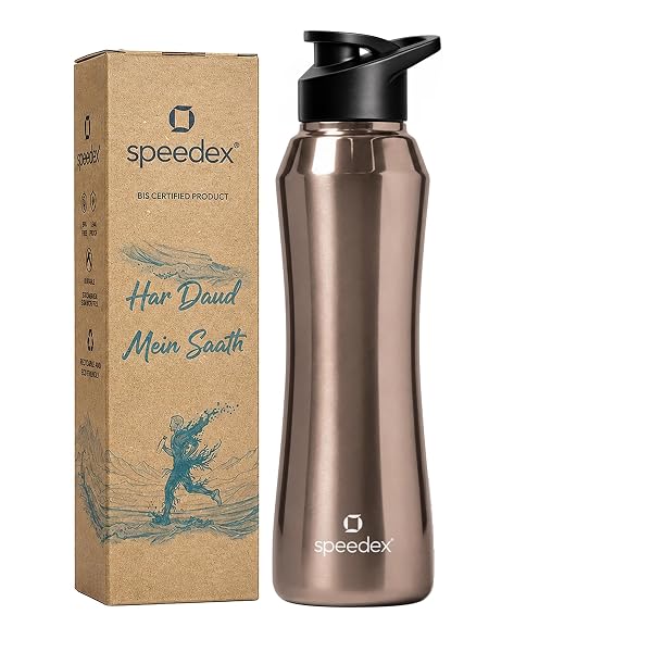 Speedex Stainless Steel Water Bottle 1 Ltr, 1000 ml Metal Bottle For Daily, Office, School Amazon sale