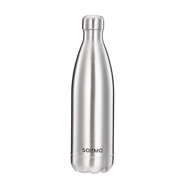 Amazon Brand - Solimo Stainless Steel Insulated 24 Hours Hot or Cold Bottle Flask, 1000 ml Amazon sale