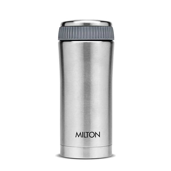 Milton Optima 350 Thermosteel Hot and Cold Flask, 340 ml, Silver | ISI Certified | Vacuum Amazon sale