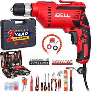 IBELL Professional Tool Kit with Impact Drill TD13-100 | 650W | Copper Armature | 13mm Key Amazon sale