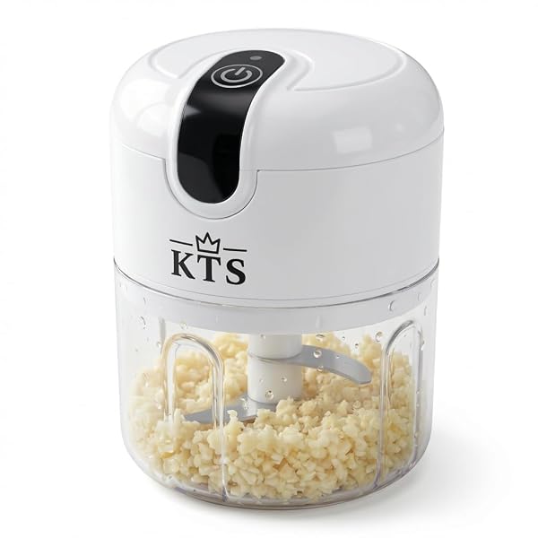 KTS Electric Mini Garlic Chopper,Food Processor,Portable Cordless Garlic Mincer Masher, wi Amazon sale