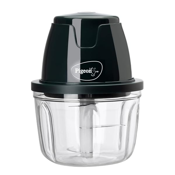 Pigeon Zoom Electric Chopper 350 ml, Portable with 3 Stainless Steel Blades for Effortless Amazon sale
