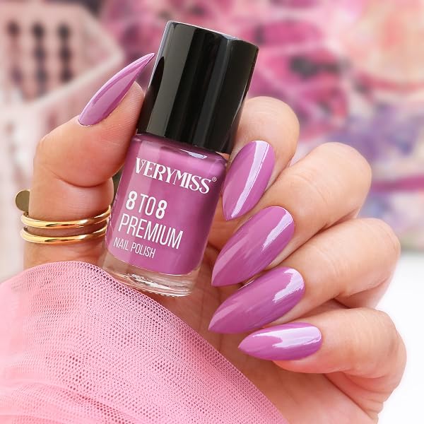 VERYMISS Premium Glossy Nail Enamel 6ml | Smooth Application | Quick Drying | Paraben Free Amazon sale