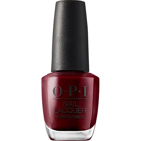 O.P.I Nail Lacquer | Got the Blues for Red (Dark red) | 15 ml | Long-Lasting, Glossy Nail Amazon sale