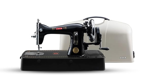 USHA Umang Straight Stitch Composite Sewing Machine (Black) Plastic Amazon sale