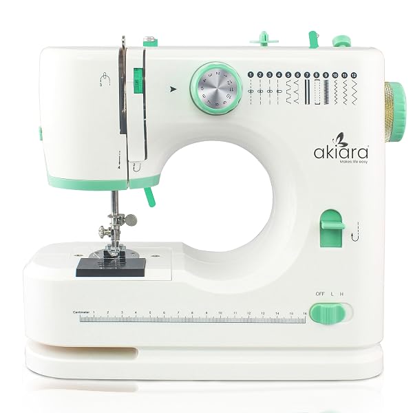 Akiara Sewing Machine Electric | 12 Stitch Patterns Silai Machine Stitching Machine for Ho Amazon sale
