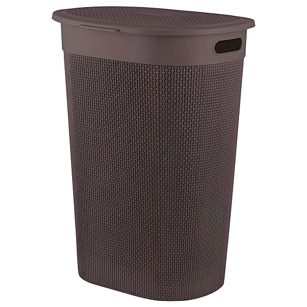 Kuber Industries Plastic Big Large Multipurpose 55 Ltr Washing Clothes Storage Basket with Amazon sale