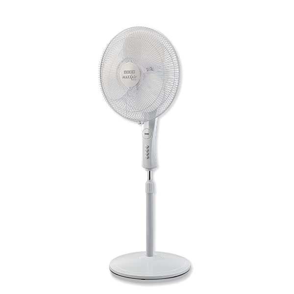 USHA Maxx Air Ultra Pedestal Fan | 400MM Sweep Size | 1350_RPM | Aerodynamic Blade Design Amazon sale