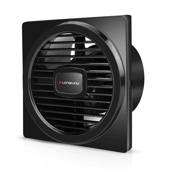LONGWAY Gusto 6 Inch 150 mm Energy Efficient Exhaust Fan | High Speed Powerful Motor | Noi Amazon sale