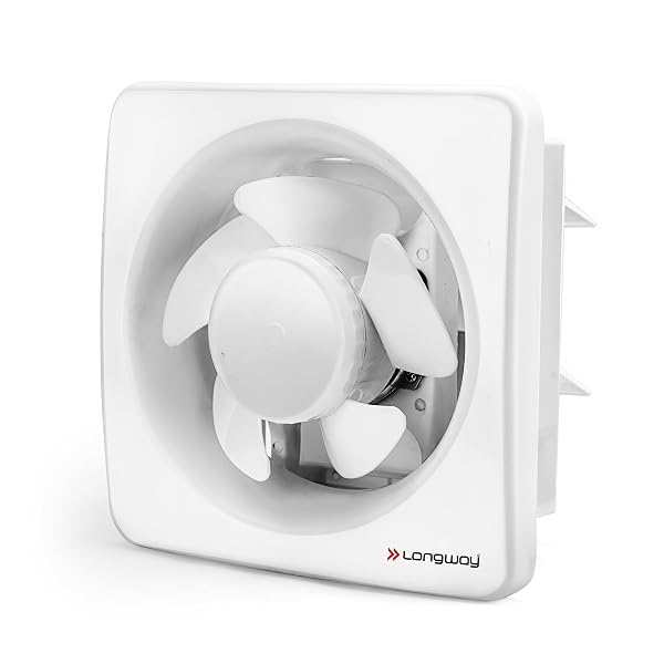 LONGWAY Ventura 8 Inch 200 mm Energy Efficient Exhaust Fan | High Speed Powerful Motor | N Amazon sale
