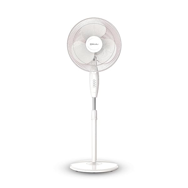 Bajaj Frore Neo 400 MM Oscillating Pedestal Fan For Home | Aerodynamically Balanced Blades Amazon sale