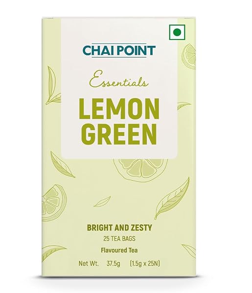Chai Point Lemon Green Tea – 50 Bags (Pack of 2) | Refreshing | Natural Lemon Flavored Gre Amazon India sale