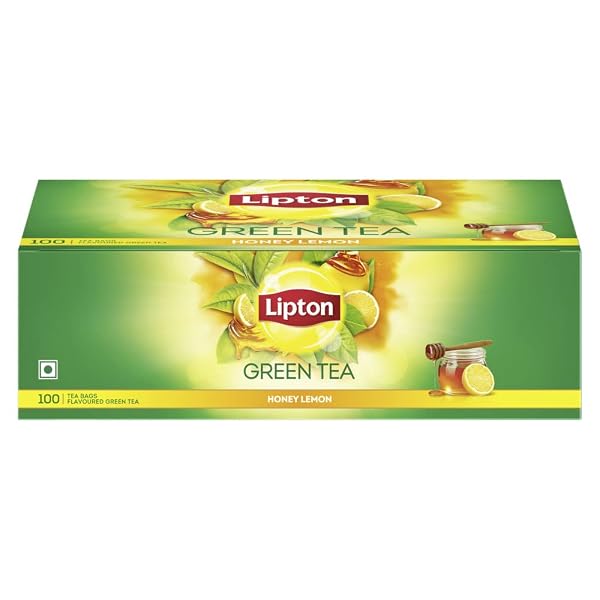 Lipton Green Tea, Honey Lemon, 100 Tea Bags, for Weight Loss, with Catechins to Boost Meta Amazon India sale