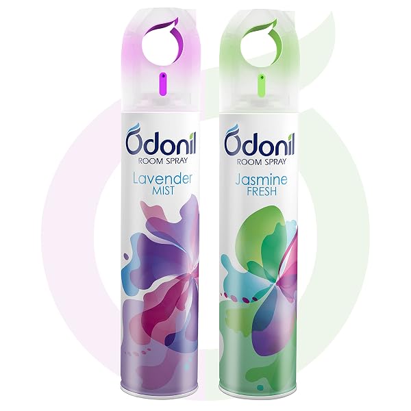 Odonil Air Freshener Room Spray - 440 ml Combo (Pack of 2, 220ml each) | Lavender Mist & J Amazon India sale