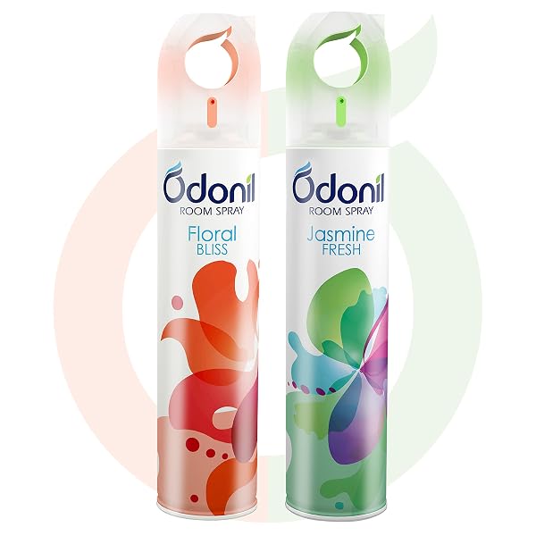 Odonil Room Air Freshener Spray - 440ml Combo (Pack of 2, 220ml each) | Floral Bliss & Jas Amazon India sale