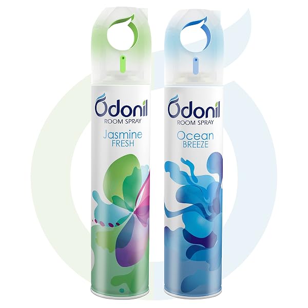 Odonil Air Freshener Room Spray - 440 ml Combo (Pack of 2, 220ml each) | Jasmine Fresh & O Amazon India sale