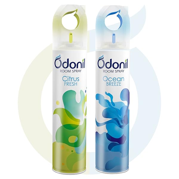 Odonil Room Air Freshener Spray - 440ml Combo (Pack of 2, 220ml each) | Citrus Fresh & Oce Amazon India sale