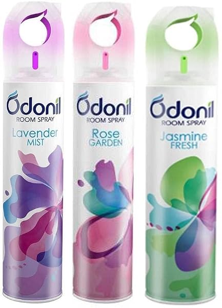 Odonil Special Room Freshner (Rose+Jasmine+Lavender) Combo Spray (3 X 150 Ml) - 450ML Amazon India sale